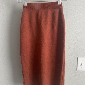 Midi Pencil Skirt